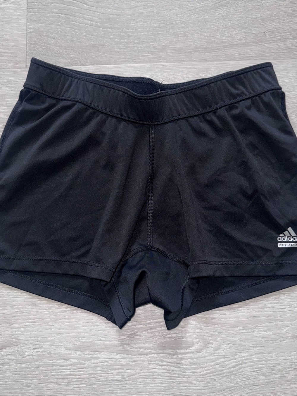 adidas Black Women's Athletic Techfit Shorts